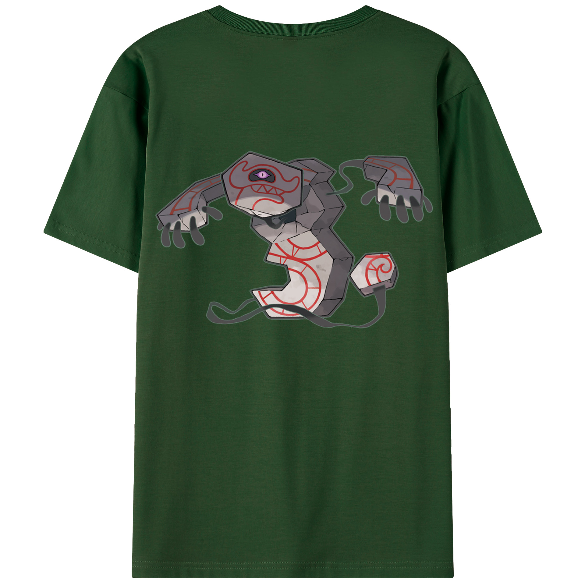 （画像用） ポケットモンスター Pokémon 綿100％半袖Tシャツ（背面プリント）